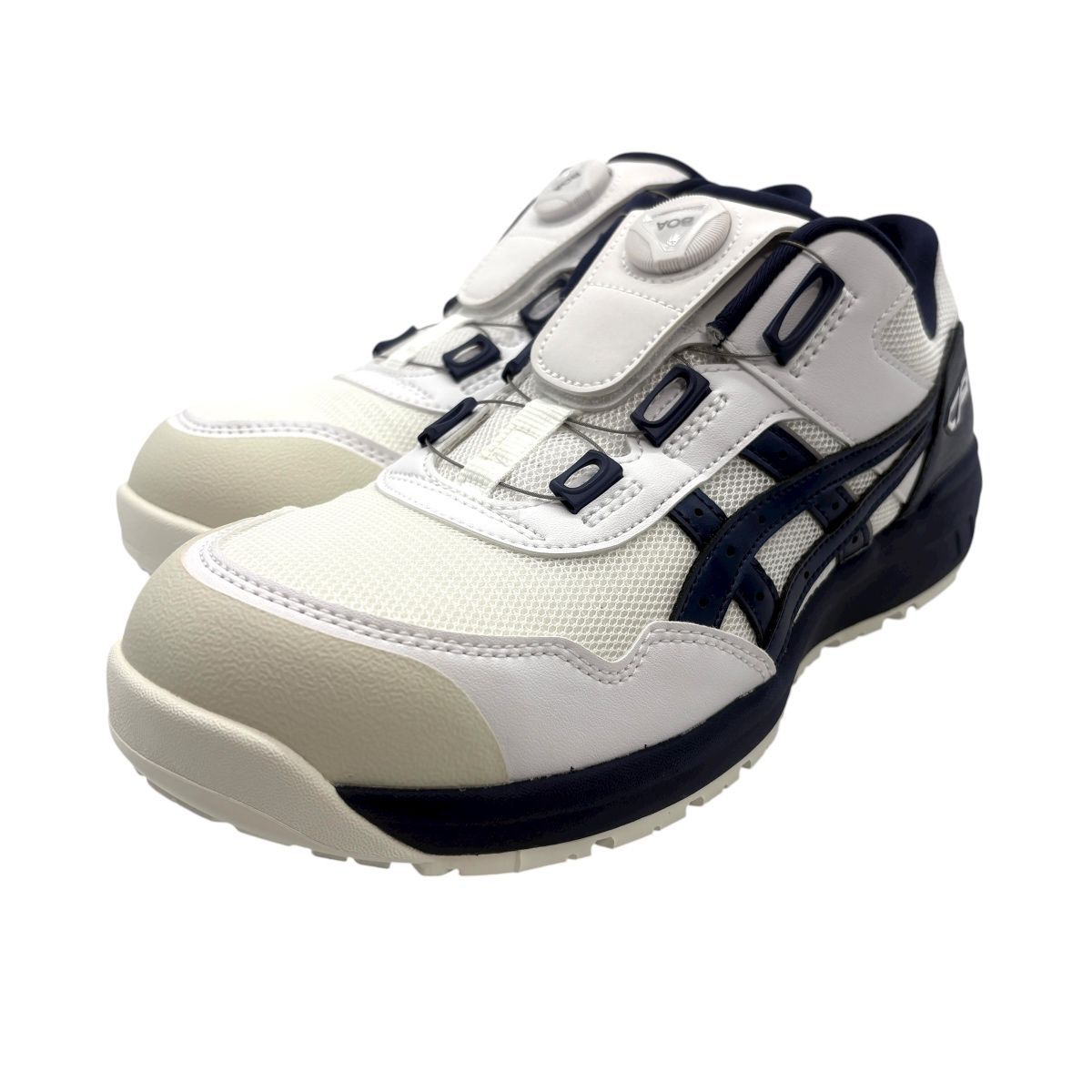 3480 ASICS アシックス ウィンジョブ CP209 BOA 1271A029-102 安全靴 ホワイト×ピーコート 27cm