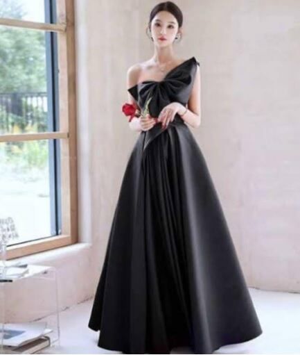 イベント 発表会 演奏会 結婚式 二次会 大きいサイズ ワンショルダー フォ マル ロング丈 ドレス 3XL OPN1029