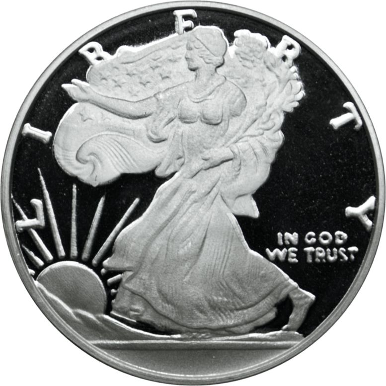 保証書・カプセル付き] (新品) アメリカ「ウォーキング・リバティ