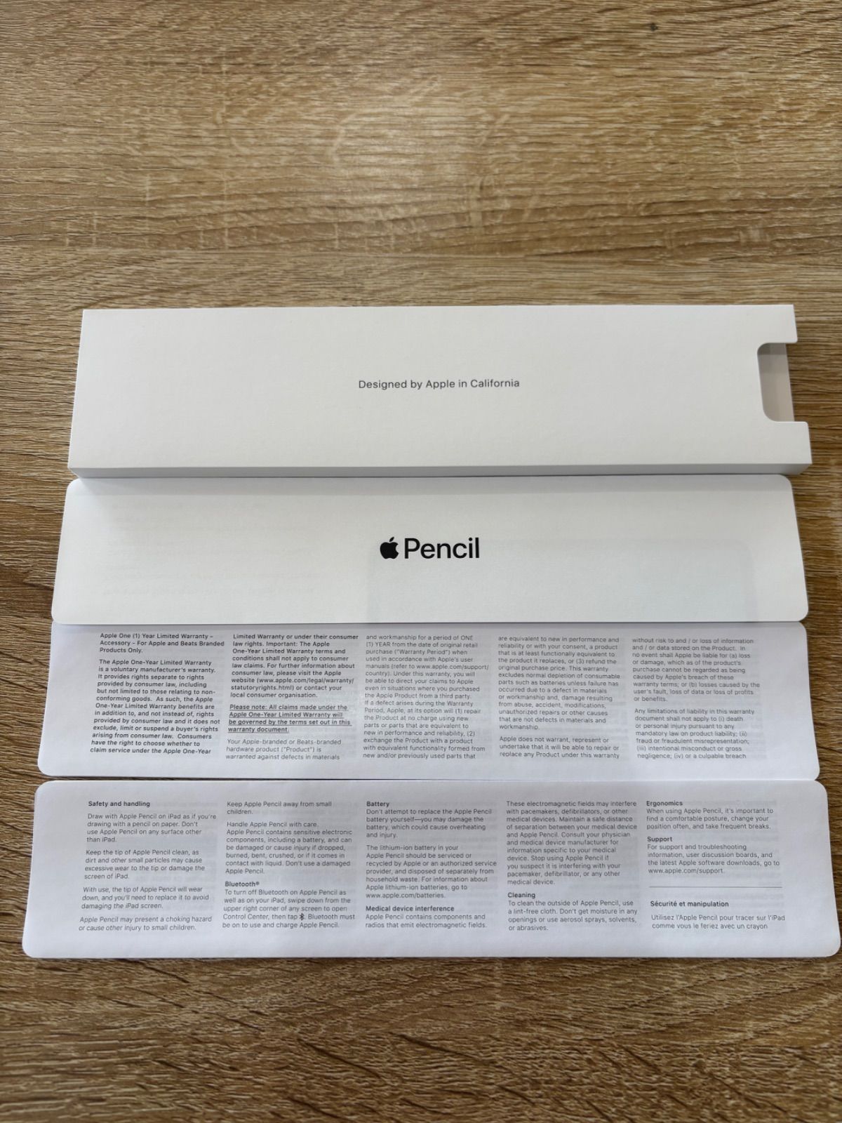 Apple pencil（第2世代)純正箱・説明書付き、空箱 - メルカリ