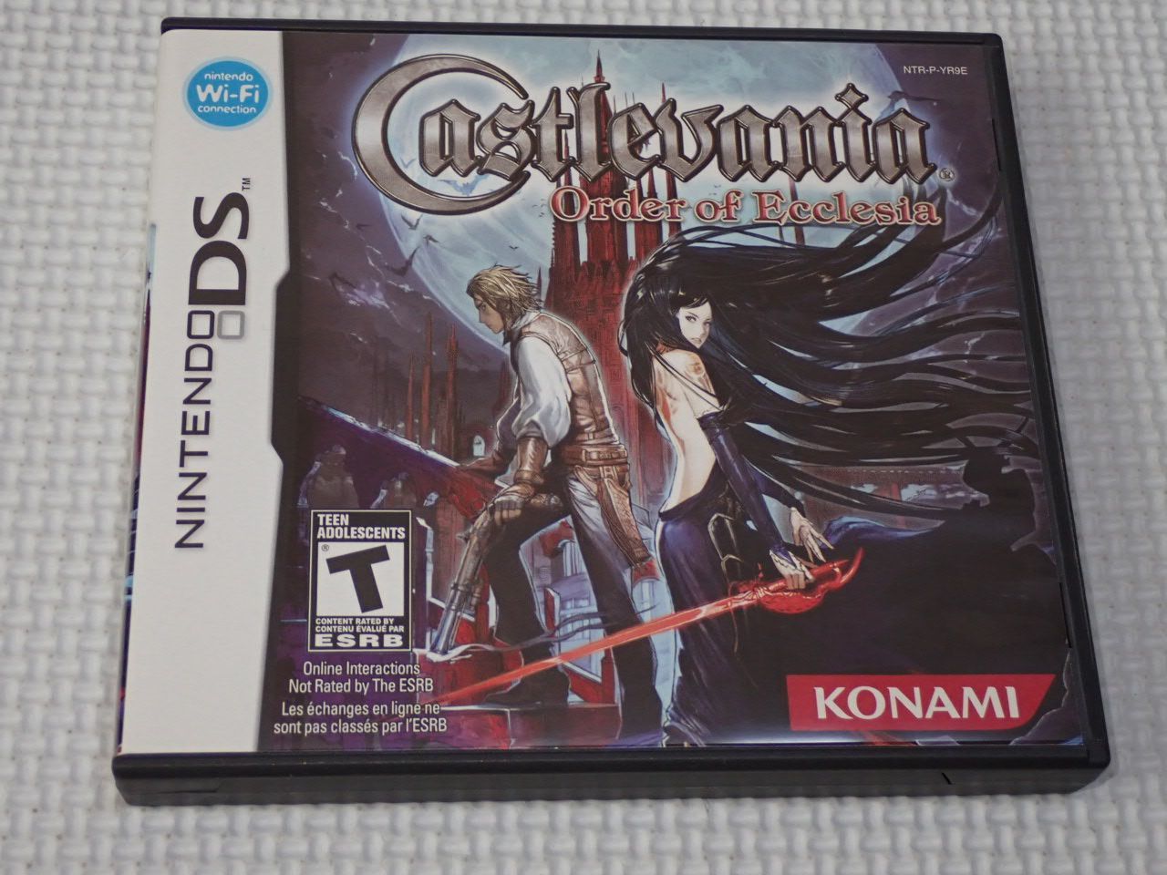 DS CASTLEVANIA ORDER OF ECCLESIA 海外版 北米版 説明書付 ソフト付 動作 済