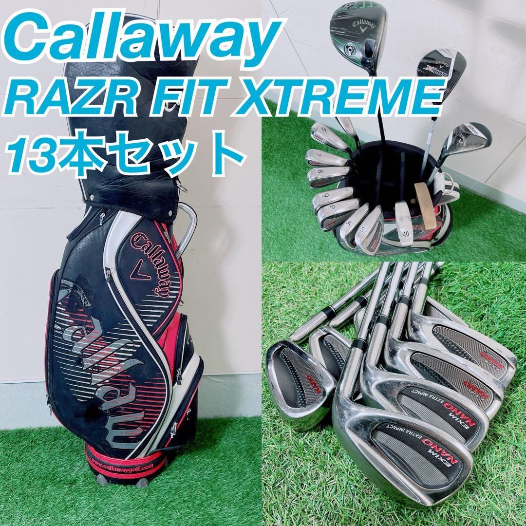 ゴルフメンズセット キャロウェイ レイザーフィット エクストリーム N1683