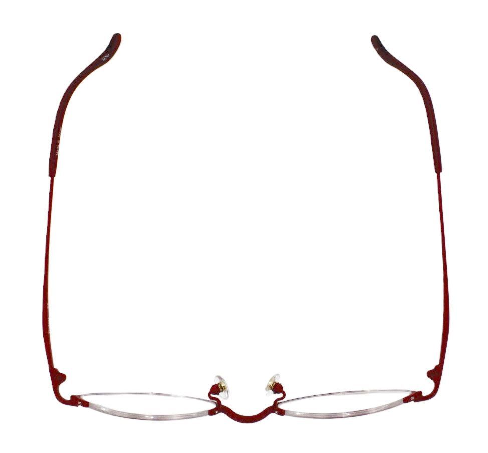 優しい ティフィール Ti-feel xeno ゼノ オーバル アンダーリム チタン 伊達 度付き 老眼鏡 遠近両用 メンズ レディース メガネ めがね 眼鏡 46サイズ 送料無料、超特価商品。