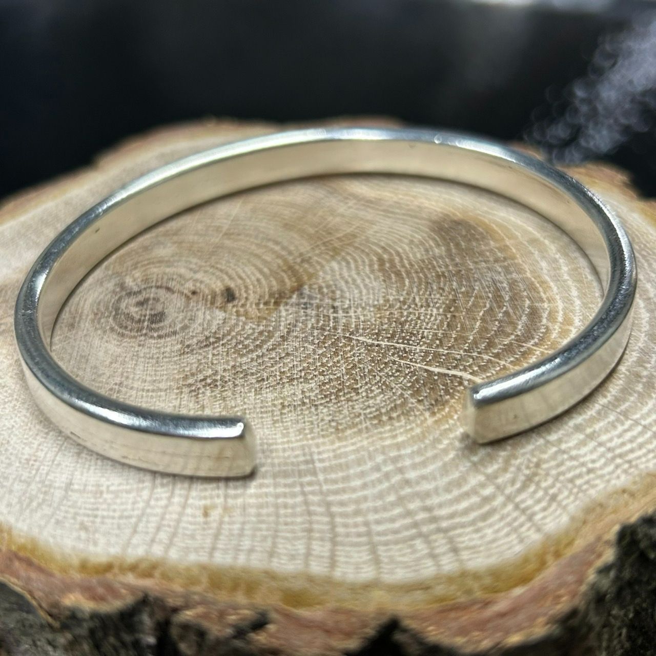 KAREN SILVER カレンシルバー 6 mmカフバングル ユニセックス フリーサイズ a kr 008