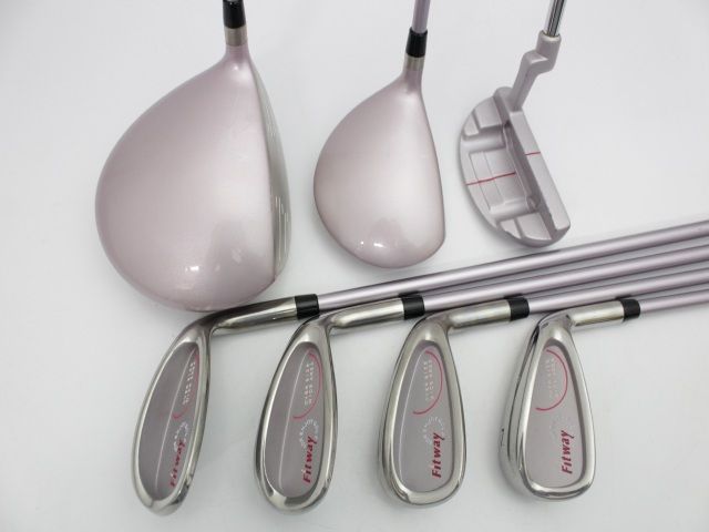 Fitway フィットウェイ レディース 7本セット オリジナルカーボン L 4532