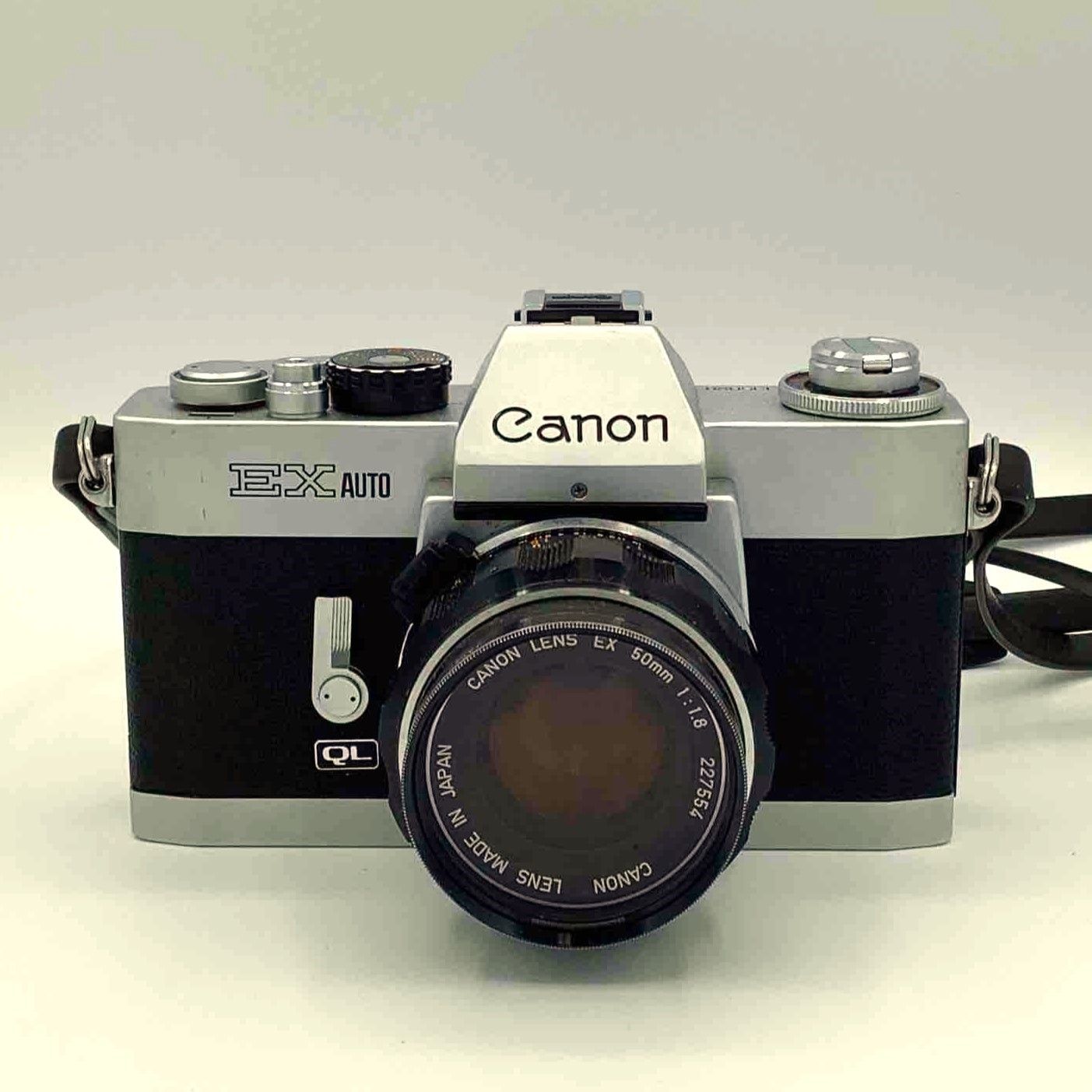 CANON EX AUTO 一眼レフ フィルムカメラ 昭和レトロ オンラインストア