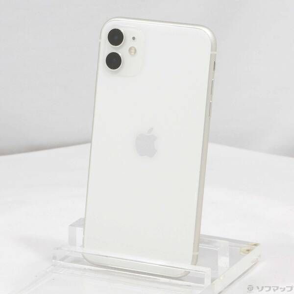 中古品〕 iPhone11 128GB ホワイト NWM22J／A SIMフリー【258】 - メルカリ
