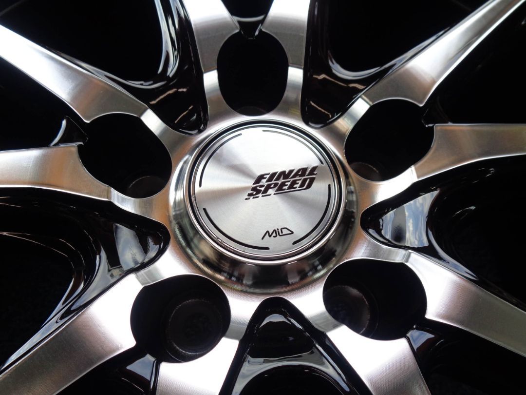 7 J 17インチ 5 H 114 3 38 ファイナルスピード GRガンマ アルミ ホイール 4本 90系ノア ヴォクシーなどに