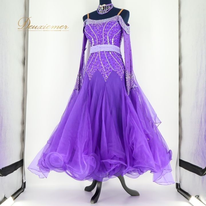 社交ダンス 衣装 スタンダード ドレス スタンダードドレス ワンピース