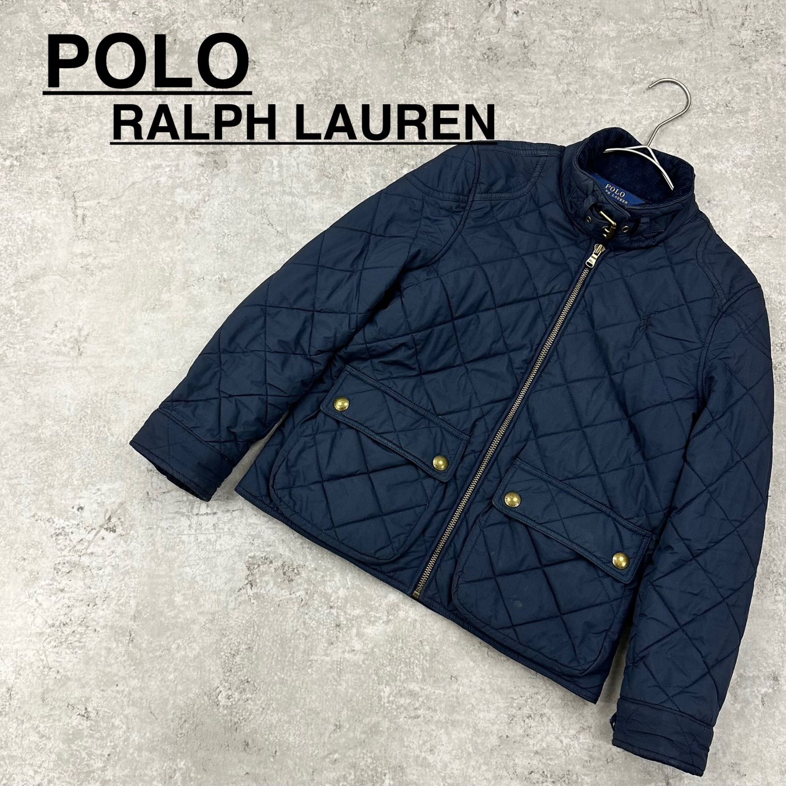 Polo Ralph Lauren キルティングジャケット 140 キッズ ネイビー 