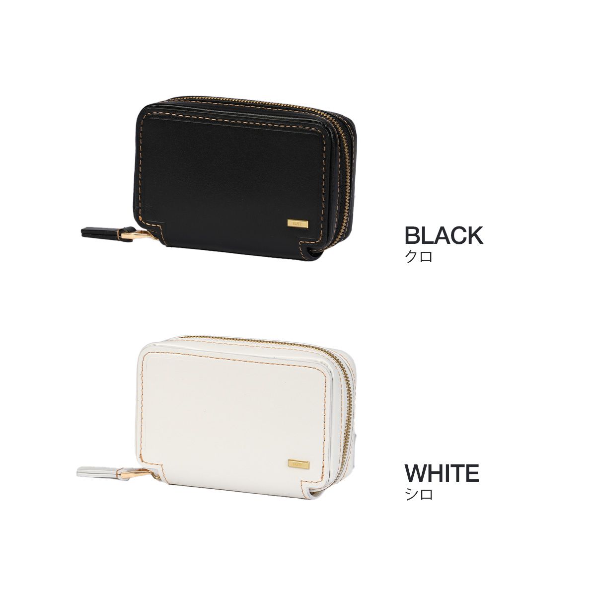 新商品 イケテイ IS IT モノクロ 小銭入れ ラウンドファスナー isit-967601