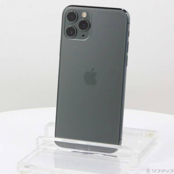 品〕 iPhone11 Pro 256GB ミッドナイトグリーン MWCC2J／A SIMフリー 