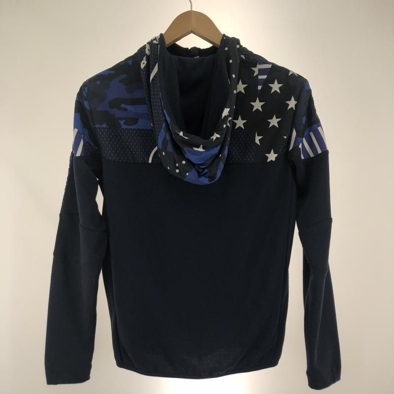 F.C.Real Bristol x NIKE 16SS DRI-FIT KNIT FLEECE HOODY サイズS ネイビー エフシー ルブリストル 91