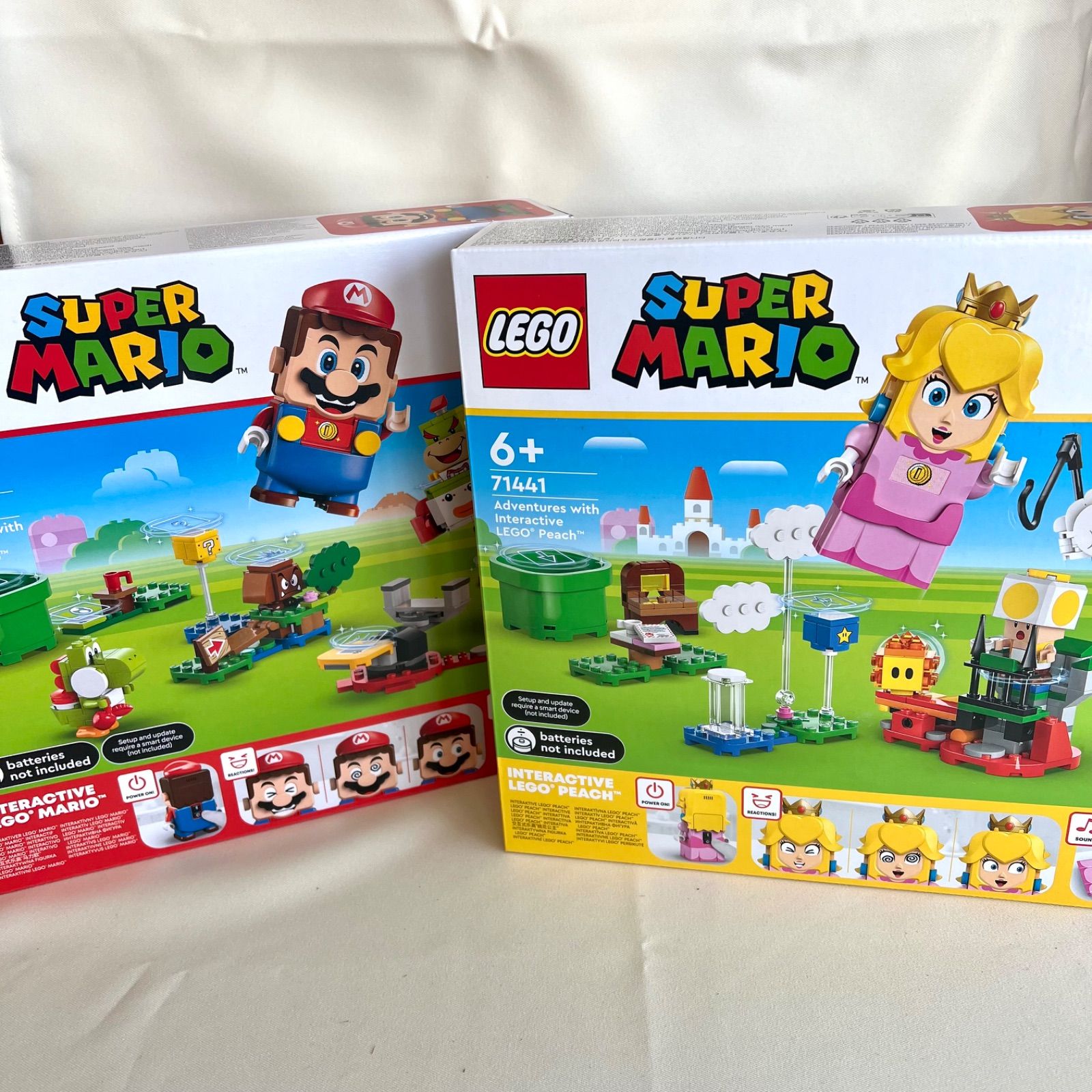 み レゴ 2点セット ピーチ マリオ 71441 71439 スーパーマリオ