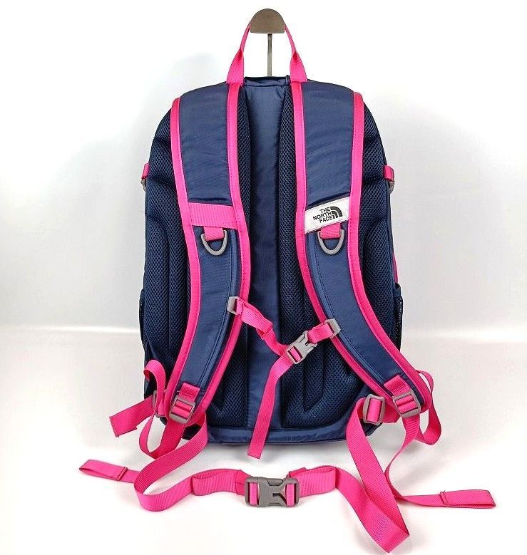 THE NORTH FACE ザノースフェイス Single shot シングルショット リュックサック バックパック NM71603 ネイビー×ピンク アウトドア レジャー スポーツ 通勤