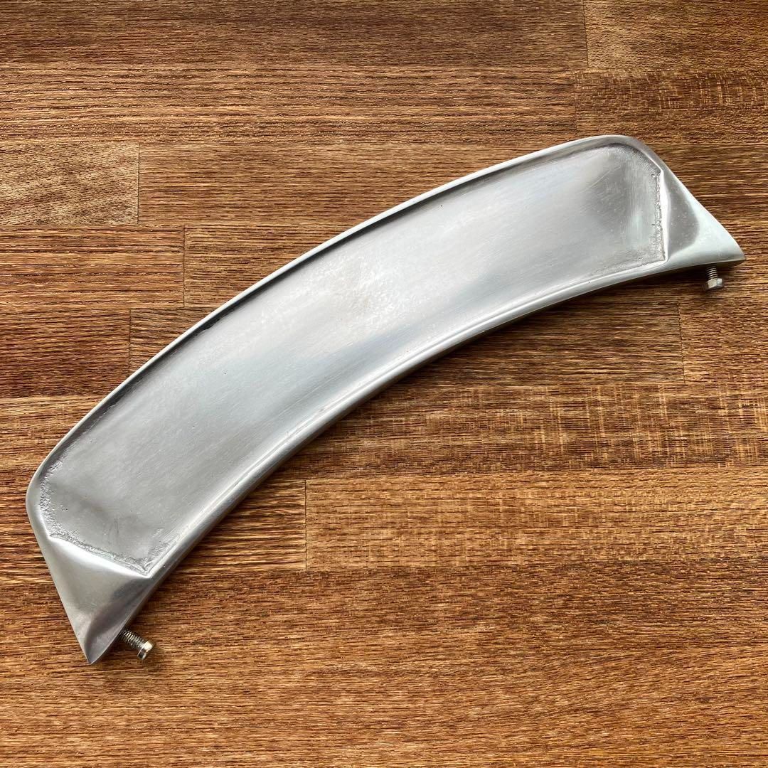 アルミ製 フロントナンバープレート 風切り ビンテージ トライアンフ ボンネビル カフェレーサー W 1 S メグロ 3 BSA SR 400 650