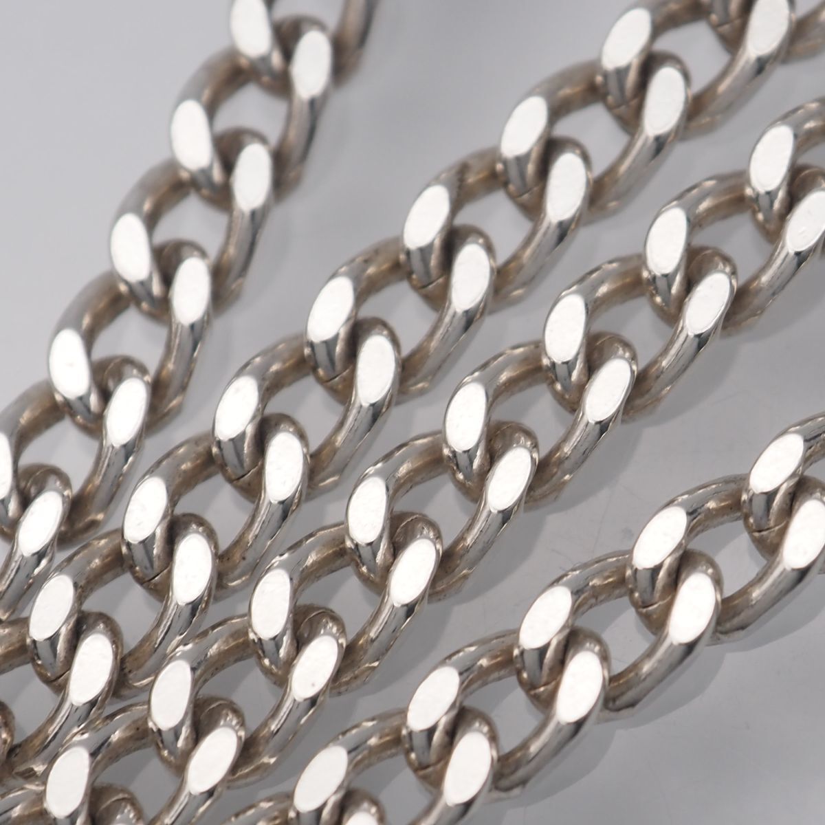 VINTAGE ヴィンテージ 喜平チェーンネックレス シルバー Tiffany & Co. - VINTAGE TIFFANYヴィンテージティファニー 喜平