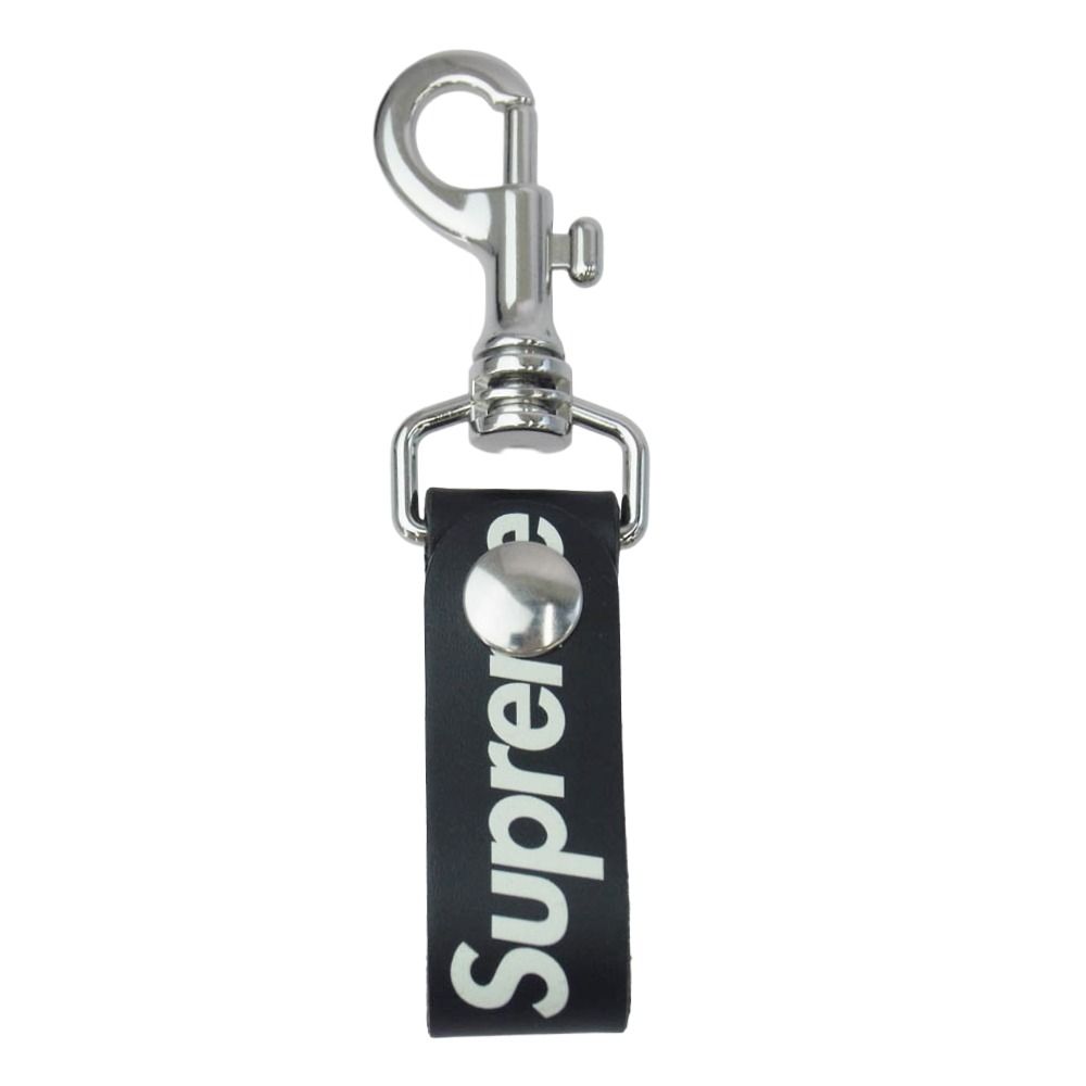 Supreme シュプリーム 21SS MADE IN ITALY Leather Key Loop レザー キーループ ベルトループ キーホルダー ブラック系