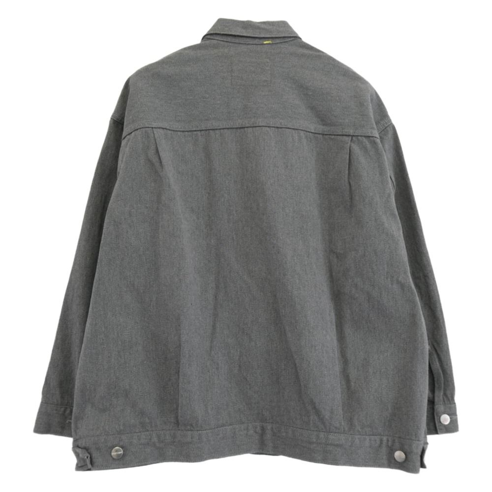 GRAPHPAPER グラフペーパー 23SS GU231-30114B Colorfast Denim Jacket ファスト デニムジャケット グレー系 1