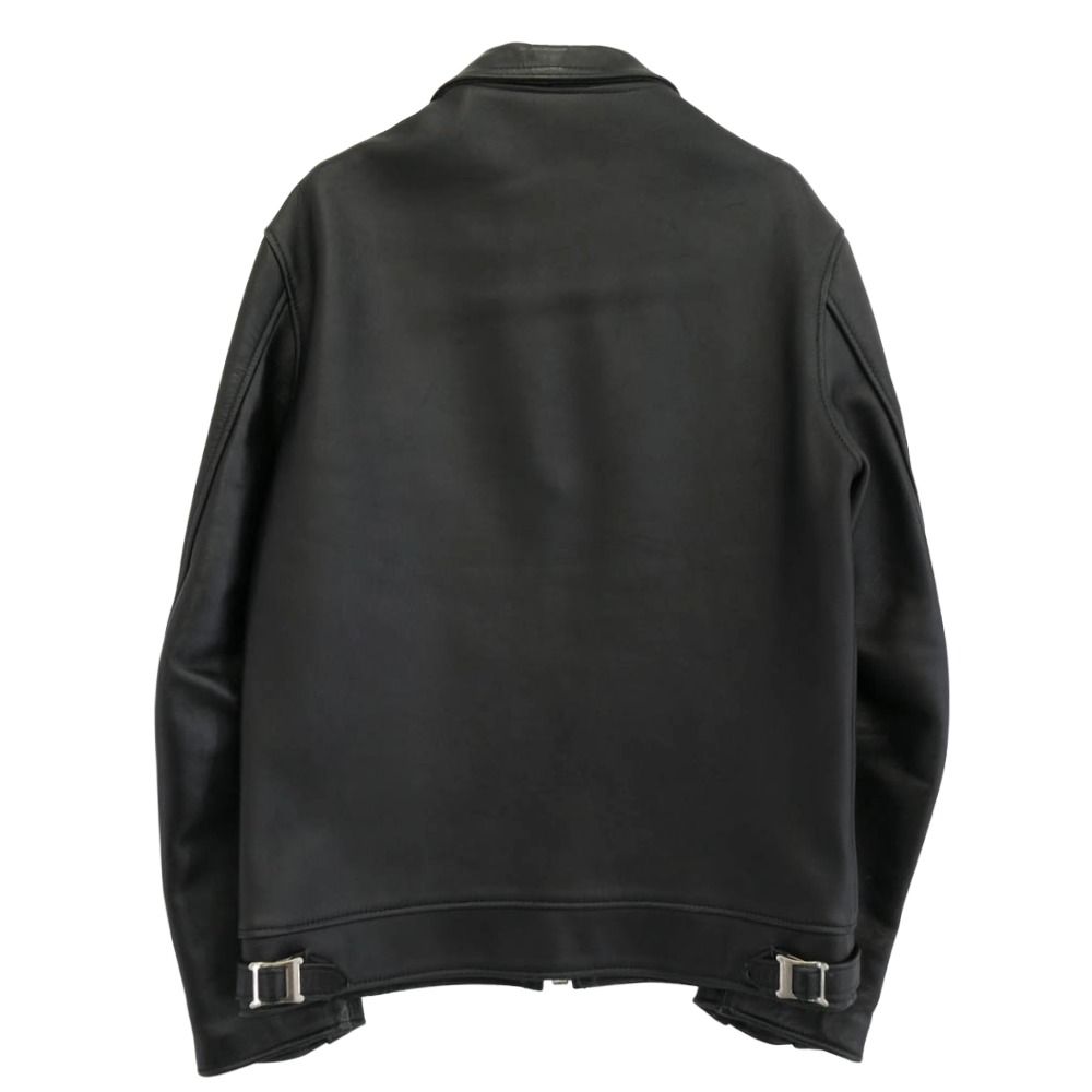 トリプルシックス 666 英国製 MY WAY MAN マイウェイマン シングル ライダース ジャケット ブラック系 36
