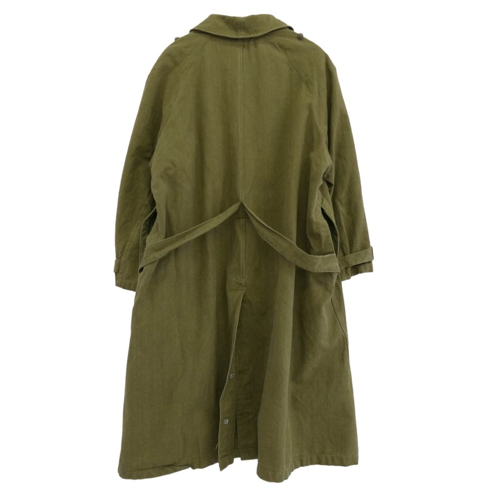 ヴィンテージ VINTAGE フランス軍 M-38 モーターサイクルコート モスグリーン系 サイズ不明