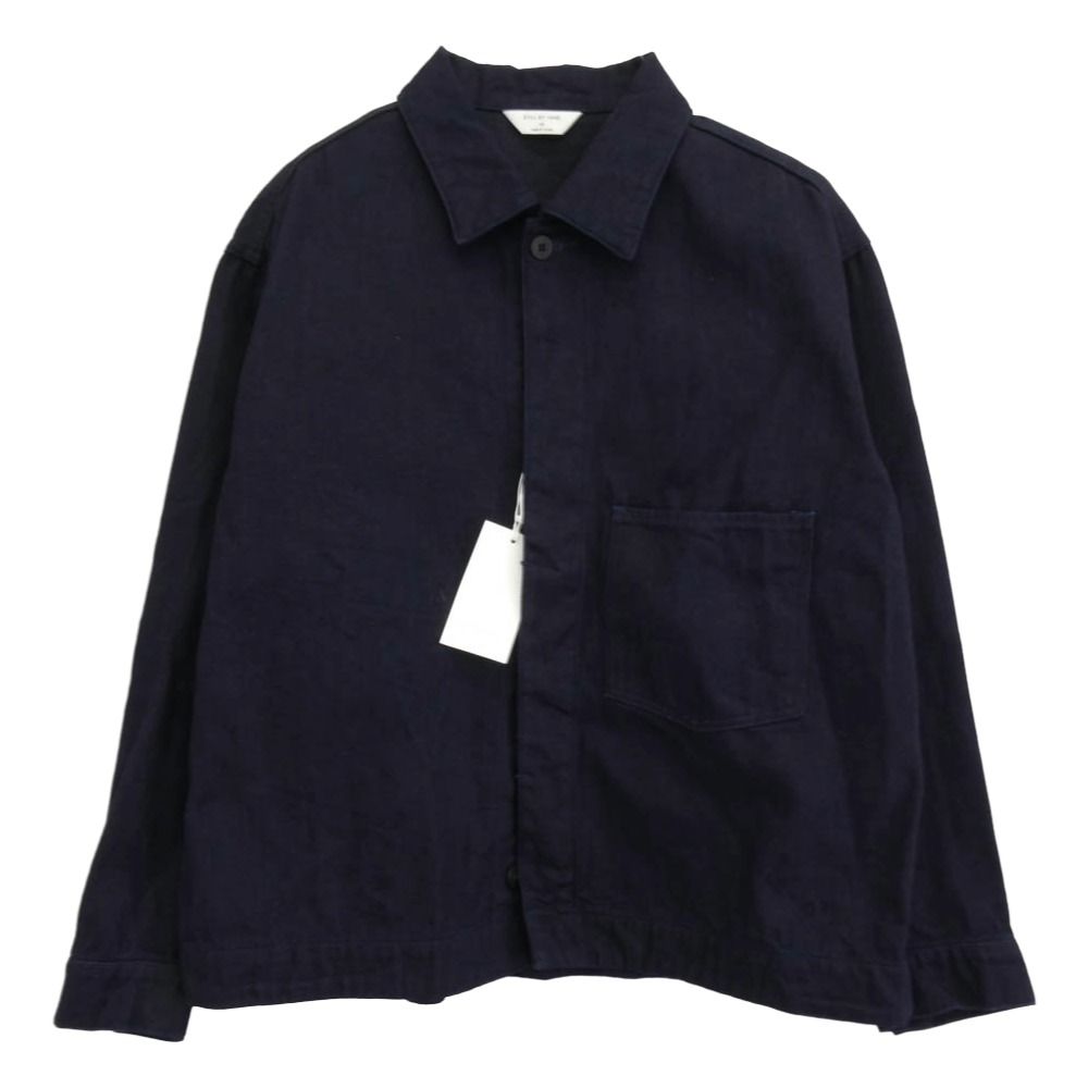 STILL BY HAND スティルバイハンド DN 03253 12 oz Denim Jacket Dark Navy 12オンス デニムジャケット ダークネイビー系 48 上