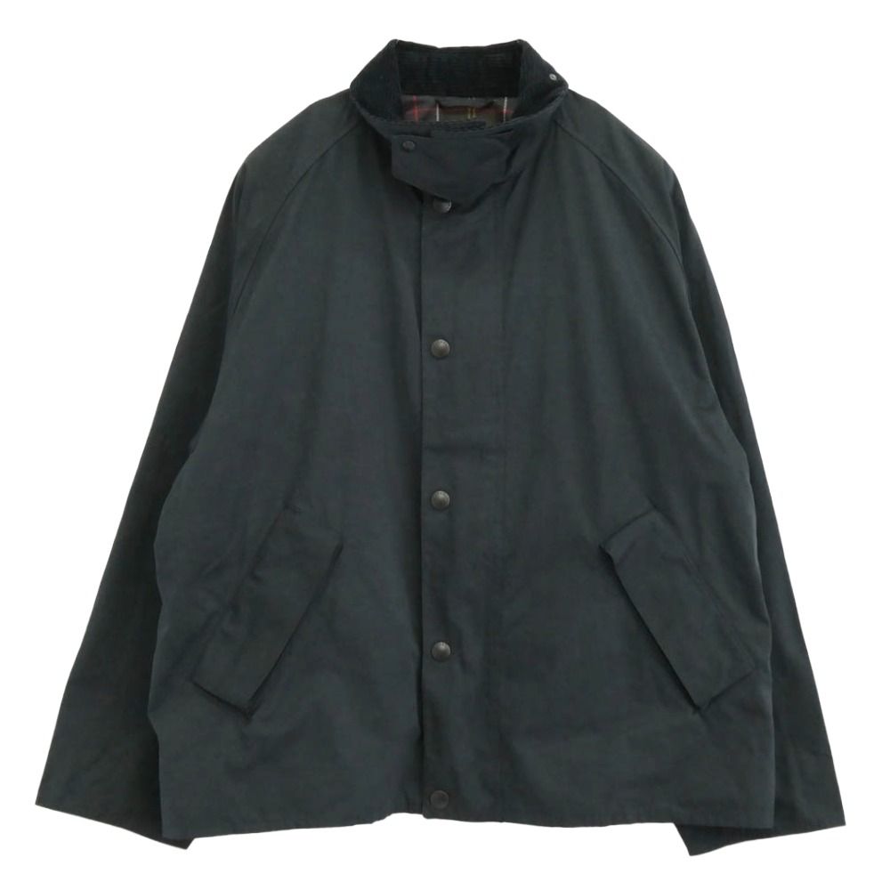 Barbour バブアー 241MCA0931 TRANSPORT CASUAL トランスポート ピーチスキン ブルゾン ジャケット ブラック系 42