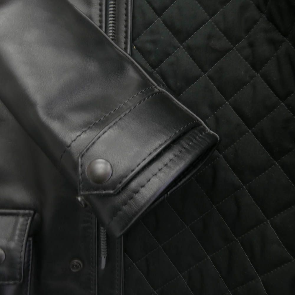 レザーハーフコート レザージャケット