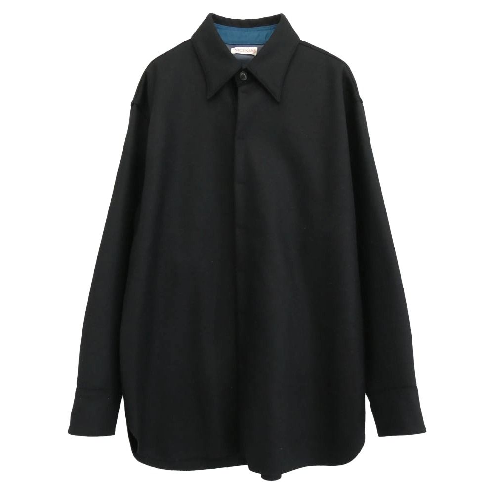 ナイスネス niceness 23AW NN-1002Y12 WALLY ウァーリー ウール ジャケット ブラック系 M