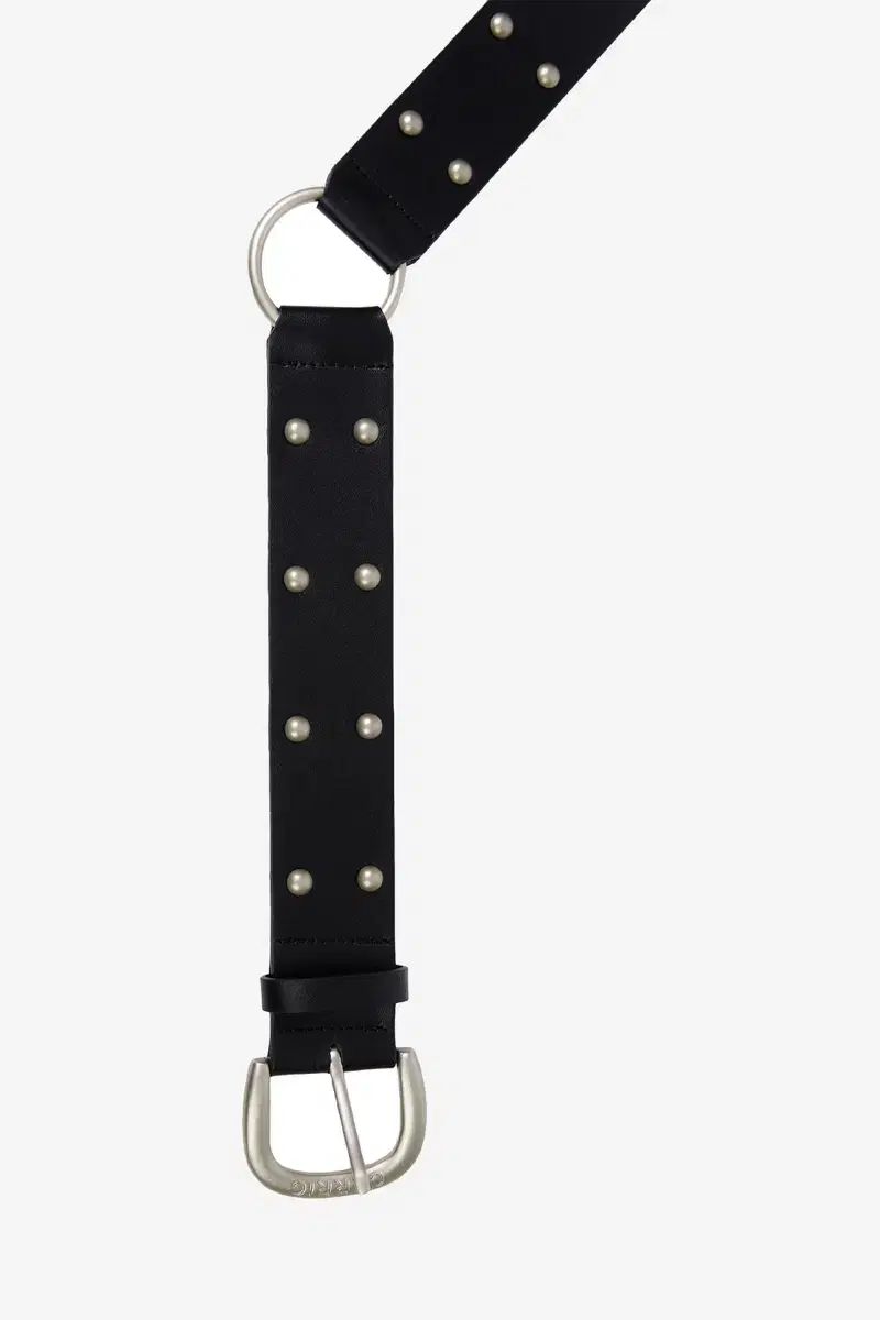 CERRIC セリック TWO RING RIVET BELT BLACK