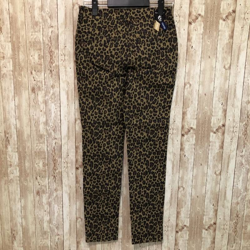 コ パーリーゲイツ PEARLY GATES ゴルフウェア ストレッチロングパンツ レオパード柄 0サイズ Sサイズ相当