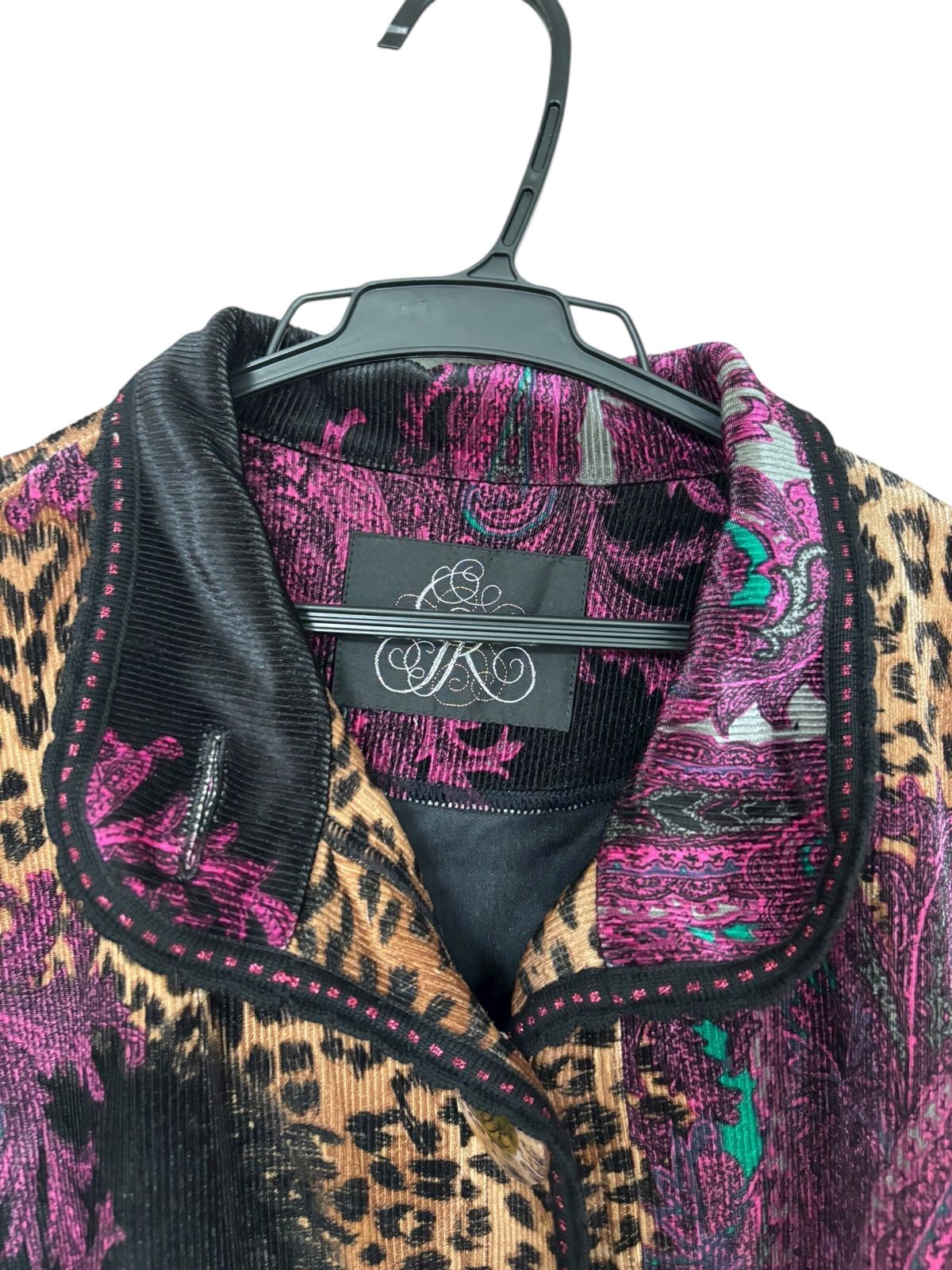 長袖 ブラックパープル