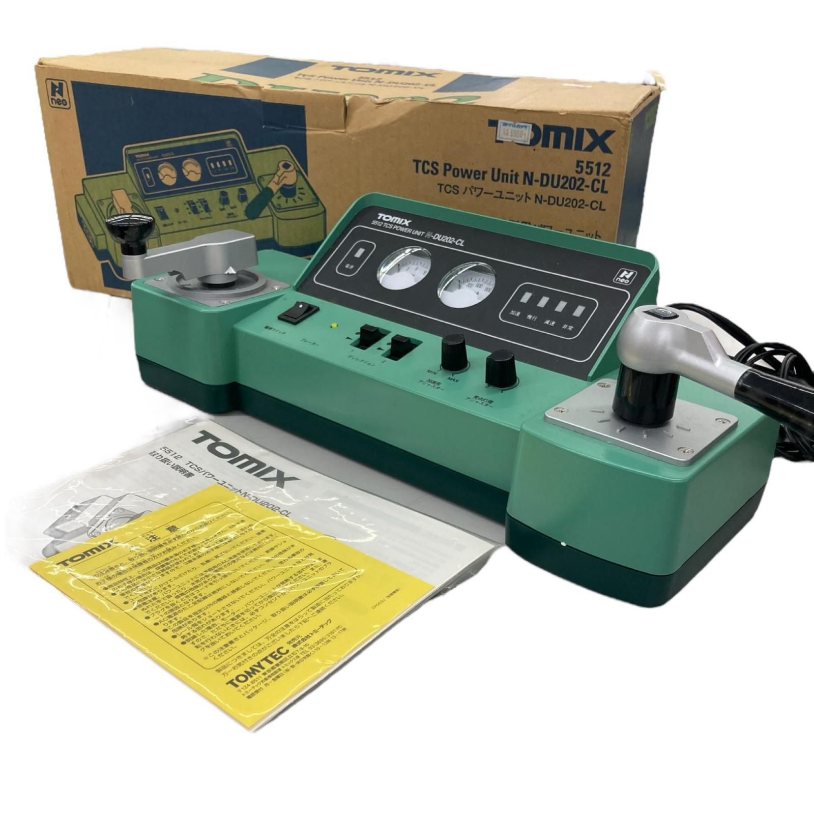 186000 現状品 TOMIX Nゲージ鉄道模型用パワーユニット N-DU202-CL  [250520HM150066] TOMIX (トミックス) TCSパワーユニット Nゲージ N-DU202-CL