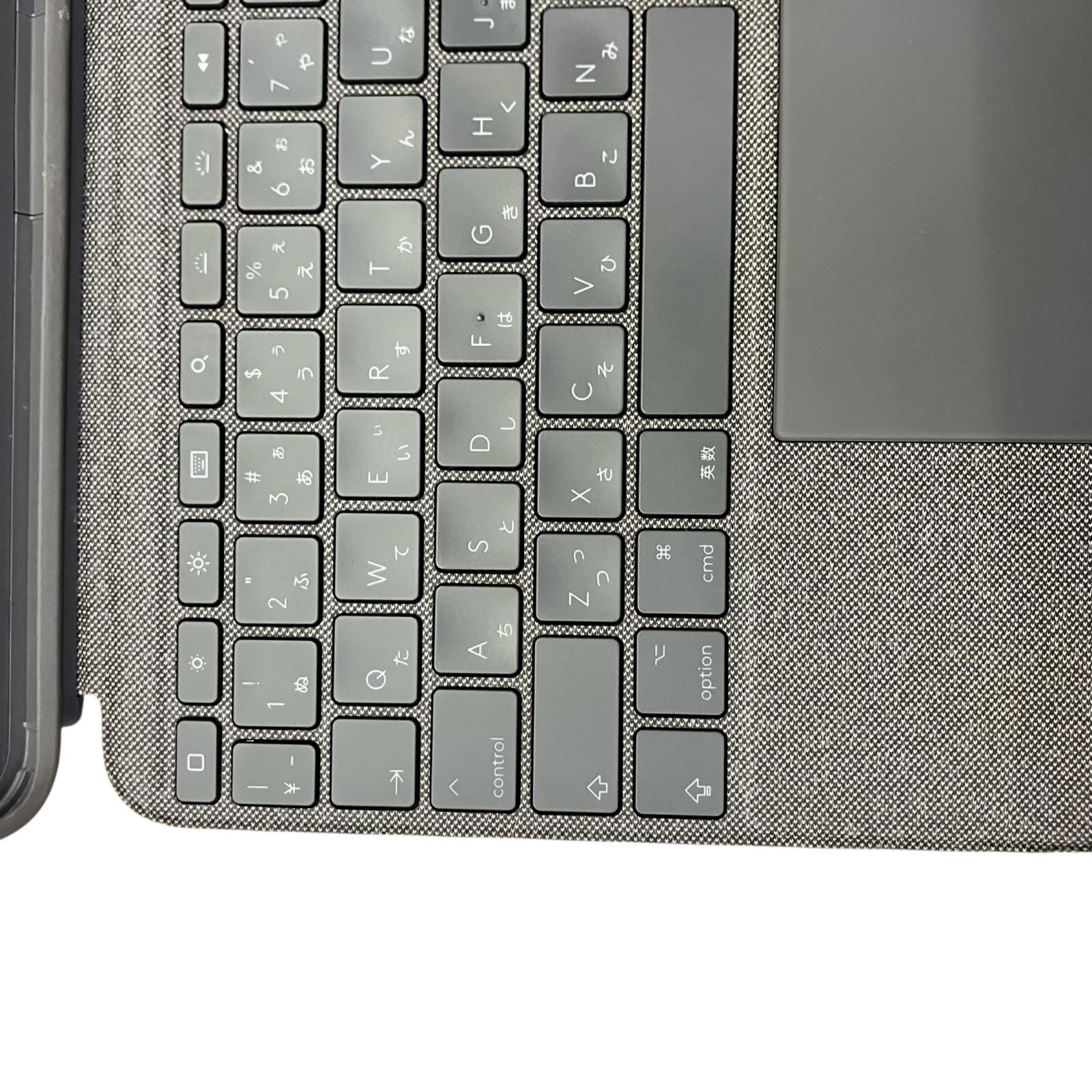 186000 現状品 Logicool ロジクール LOGICOOL Combo Touch iPadケース ik1095  グレー iPad Air 第4世代 対応 [250516HM120140] Logicool Combo Touch iPad Air 4世代 ケース グレー - メルカリ