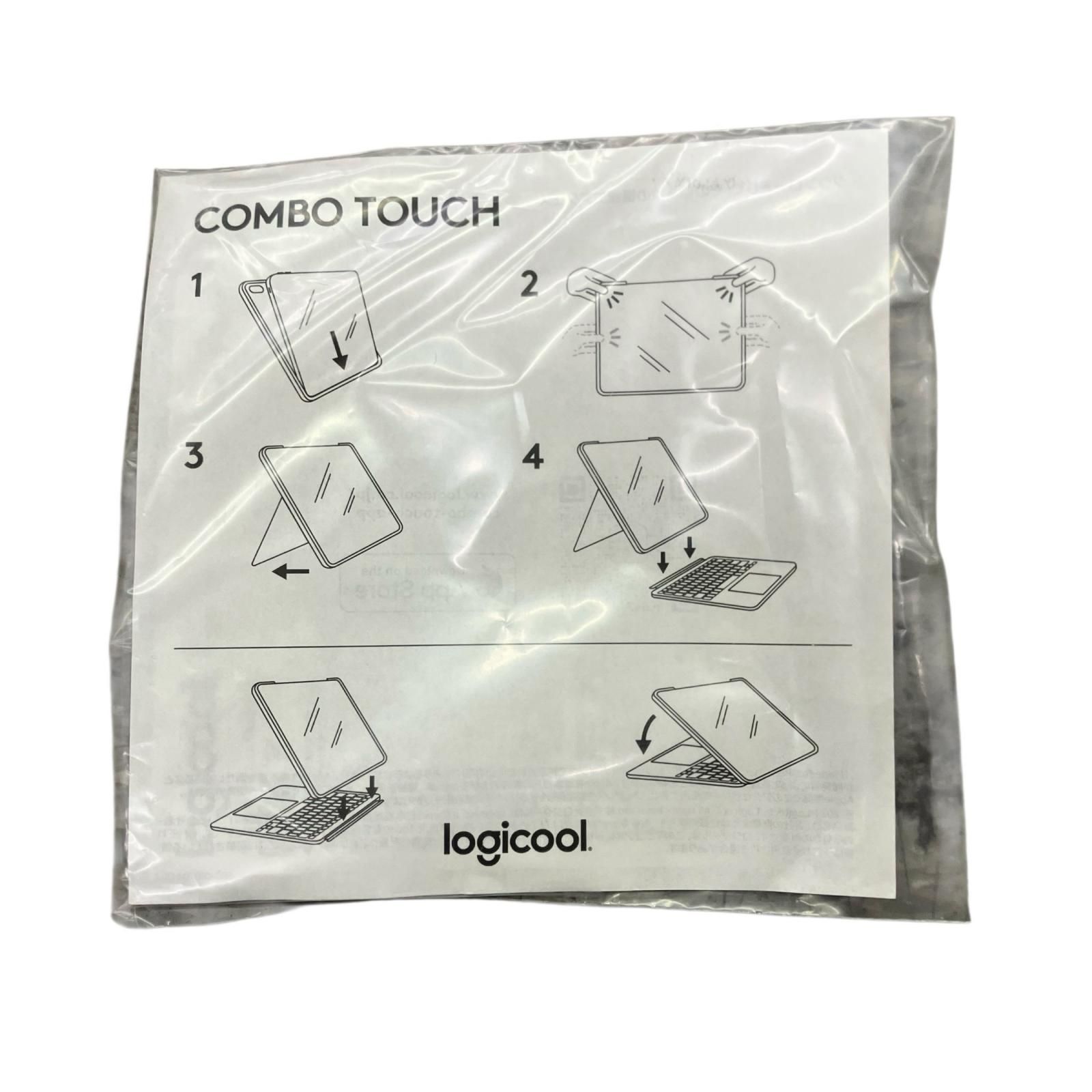 Logicool Combo Touch iPad Air 4世代 ケース グレー - メルカリ