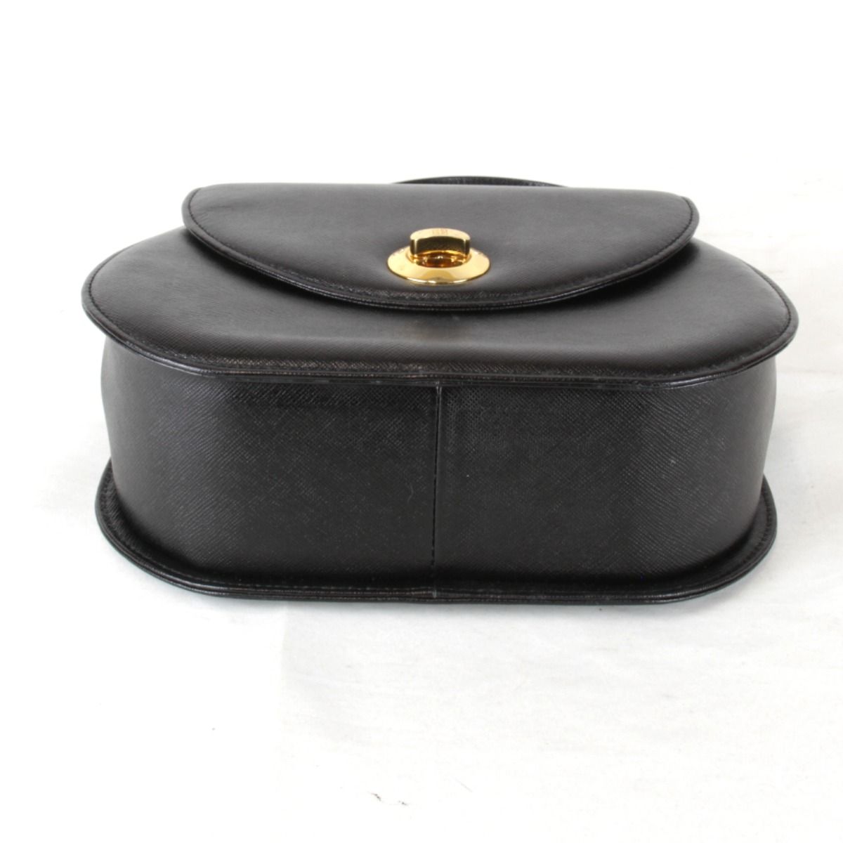 USED』 ジバンシィ ターンロック ハンドバッグ レザー ブラック - メルカリ