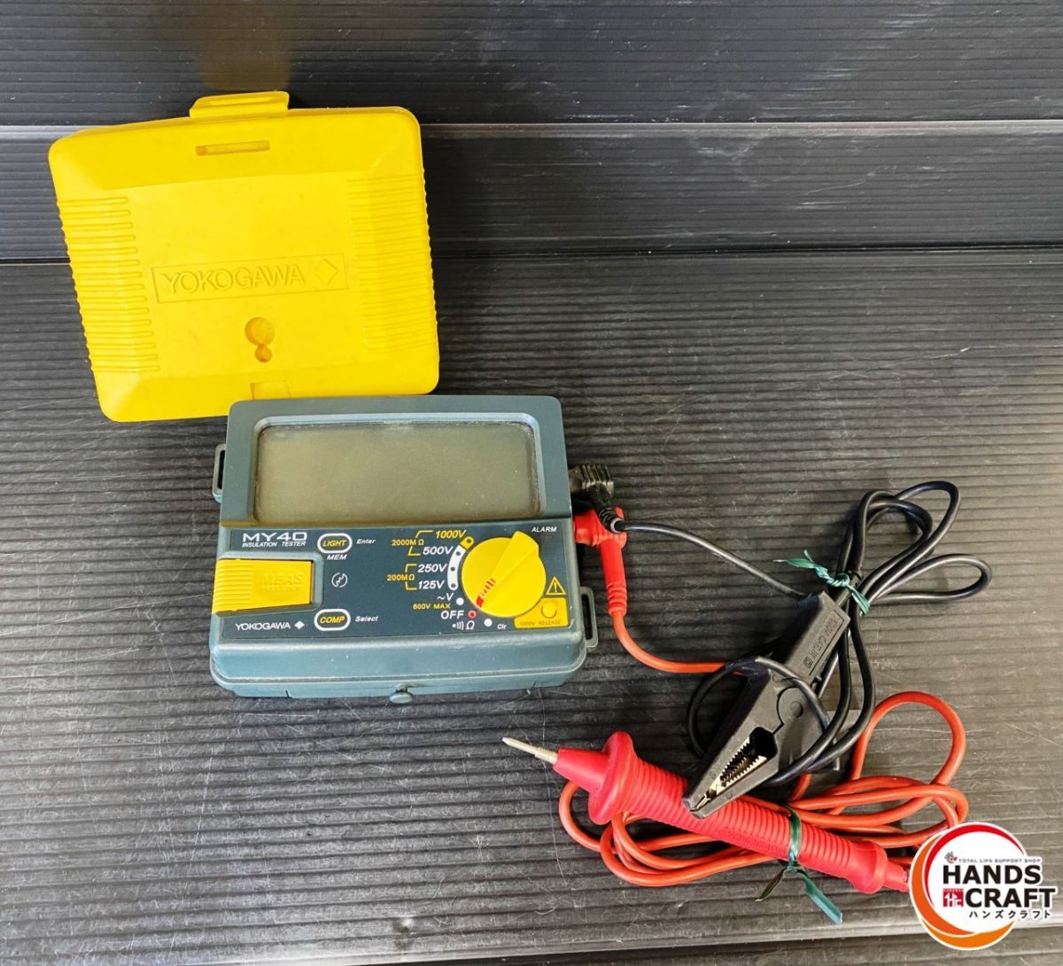現状品 ヨコガワ MY40 ディジタル絶縁抵抗計 4レンジ