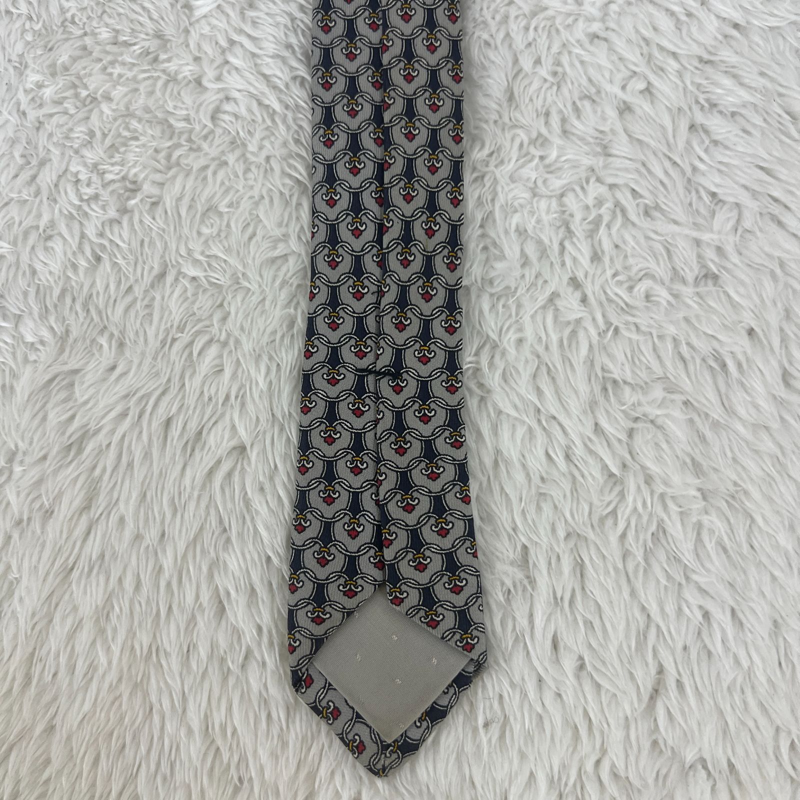 【美品】セリーヌ ネクタイ チャコールグレー マカダム柄 高級【イタリア製】 CELINE（ネクタイ）のフリマアイテム一覧