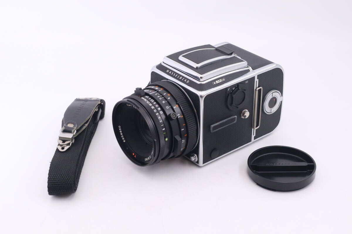 HASSELBLAD 503CX WL CF Carl Zeiss プラナー 80mm F2.8 T ハッセルブラッド フィルムカメラ f05139
