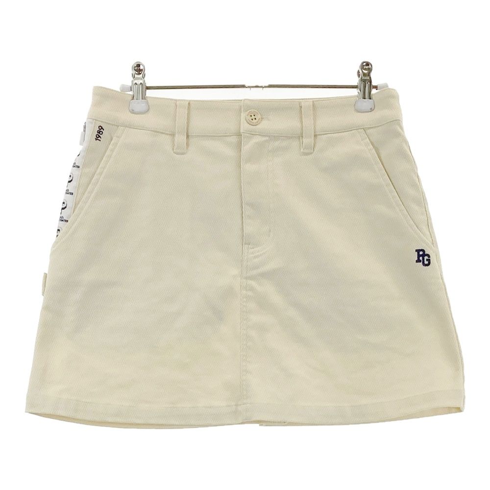 サイズ 0 PEARLY GATES パーリーゲイツ モデル ストレッチスカート イエロー系 240101542308 ゴルフウェア レディース ストスト