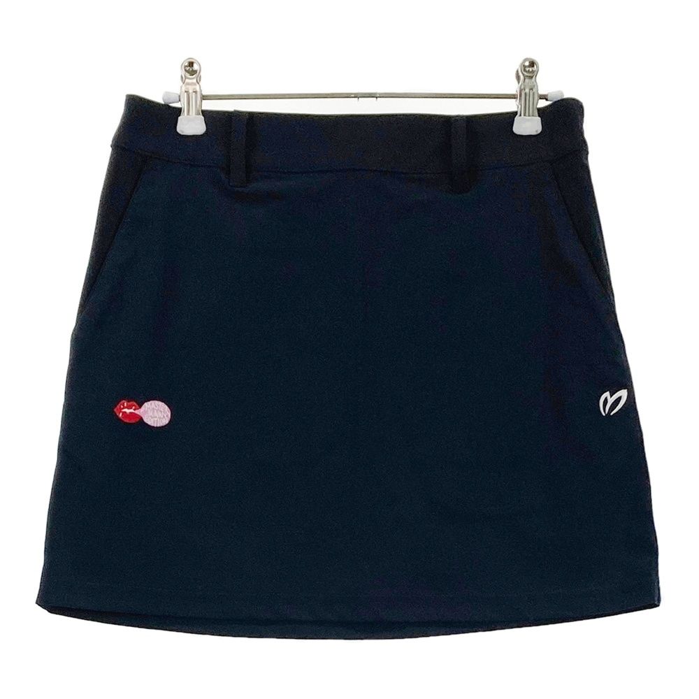 サイズ 0 MASTER BUNNY EDITION マスターバニーエディション モデル ストレッチスカート ネイビー系 240101542317 ゴルフウェア レディース ストスト