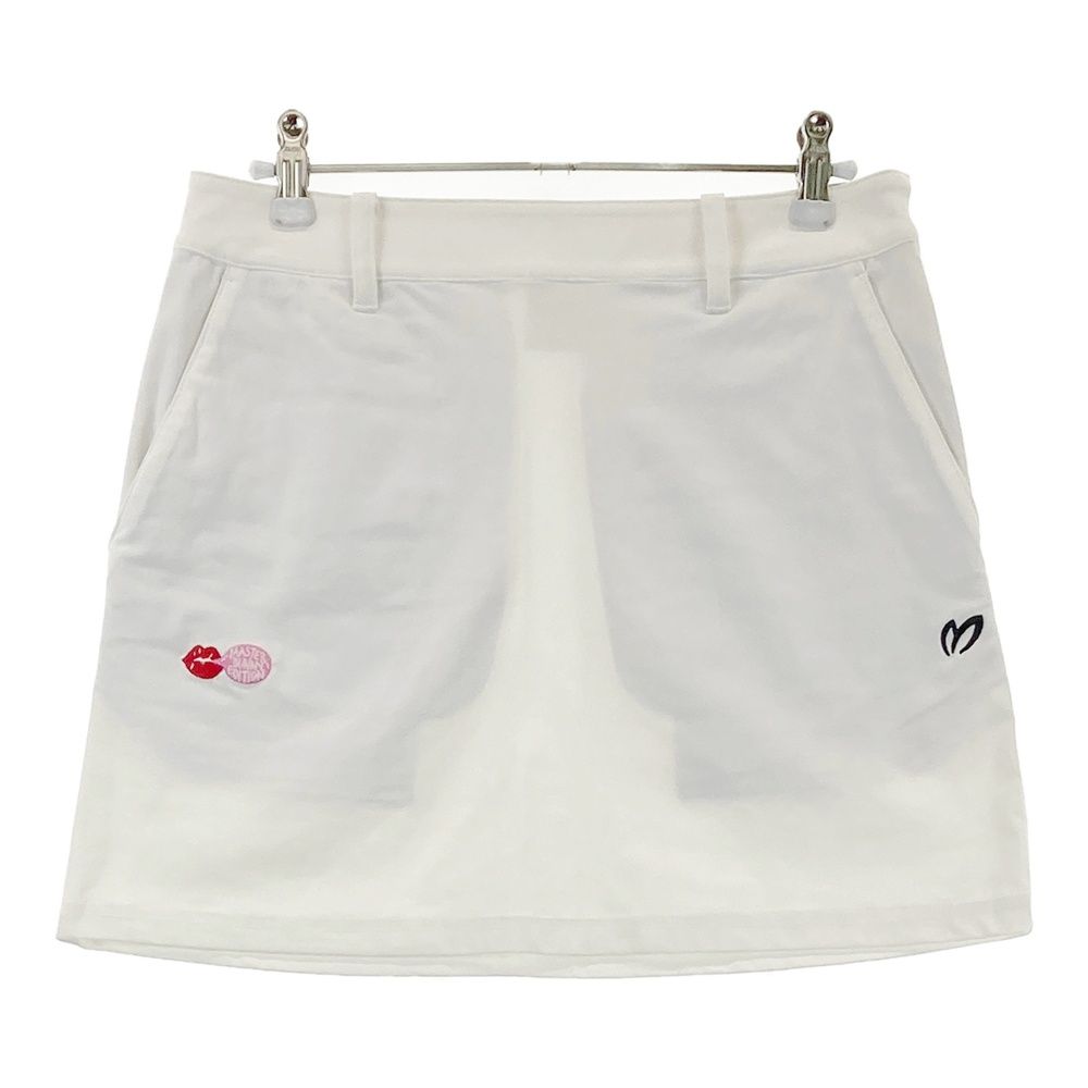 サイズ 0 MASTER BUNNY EDITION マスターバニーエディション モデル ストレッチスカート ホワイト系 240101542319 ゴルフウェア レディース ストスト