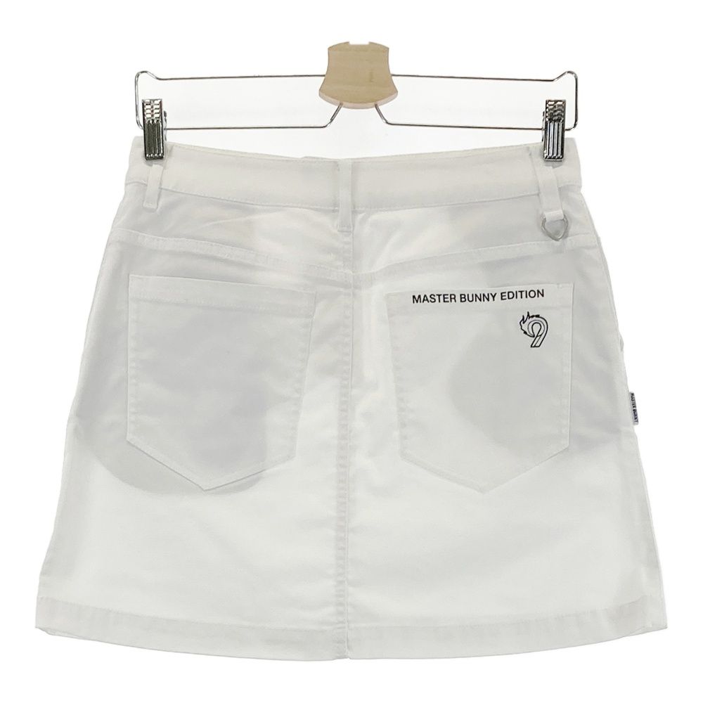 サイズ 1 MASTER BUNNY EDITION マスターバニーエディション ストレッチスカート ホワイト系 ゴルフウェア レディース ストスト