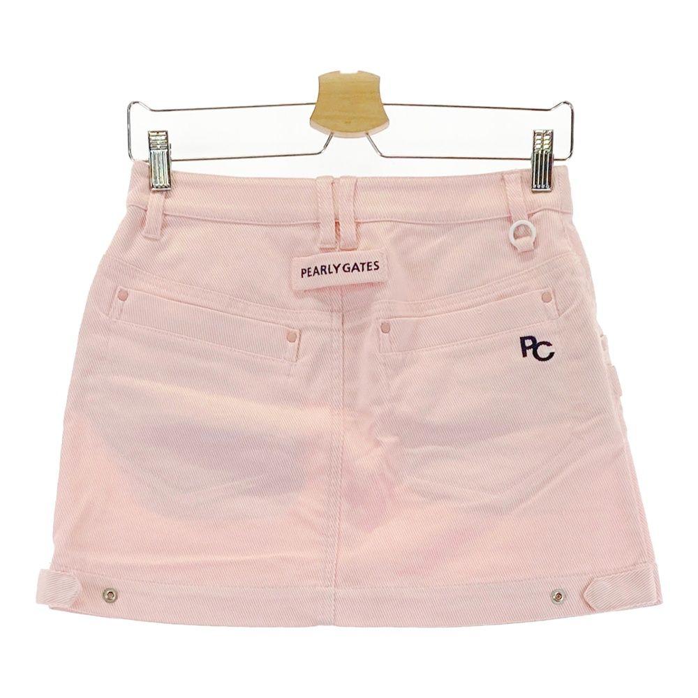 サイズ 0 PEARLY GATES パーリーゲイツ スカート ピンク系 ゴルフウェア レディース ストスト