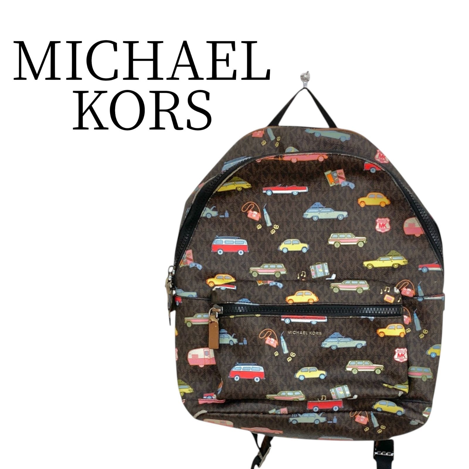 訳あり MICHAEL KORS マイケルコース 茶 リュック・バックパック 