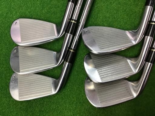 中古】 プロギア TR-X model 910 6S アイアンセット IR Spec Steel