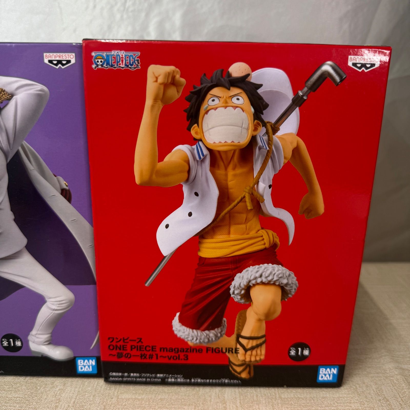 【まとめ売り】ワンピース フィギュア ルフィ　サボ　ガープ　ロー まとめ売り】ワンピース フィギュア ルフィ サボ ガープ ロー まとめ