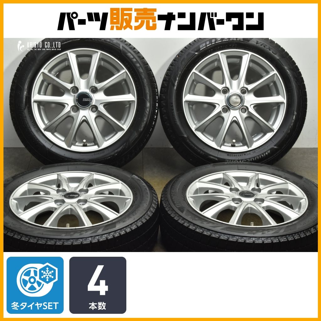 交換用に PREO 14 in 4 5 J 45 PCD 100 ブリヂストン ブリザック VRX 3 155 65 R ピクシス N BOX ONE デイズ モコ サクラ スタッドレス