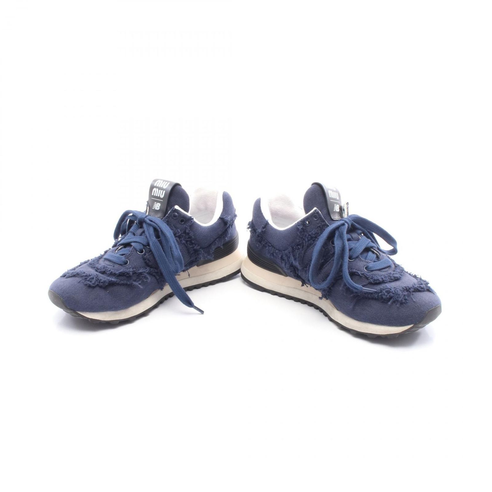 Miu ミュウ × BALANCE 574 Denim Colonial スニーカー スニーカー 靴