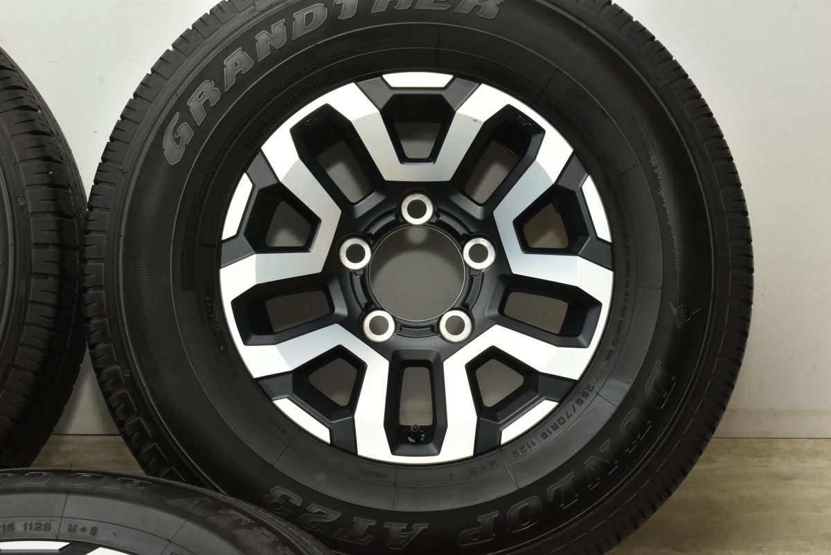 トヨタ ランドクルーザー 70 再再販 純正 16in 新車外し バリ溝 美品 トヨタ ランドクルーザー 70 再再販 純正 16in 新車外し バリ溝 美品